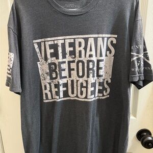 Grunt Style “Veterans Before Refugees”